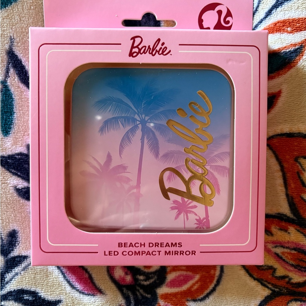 Barbie Impressions Vanity LED Compact Mirror NIB